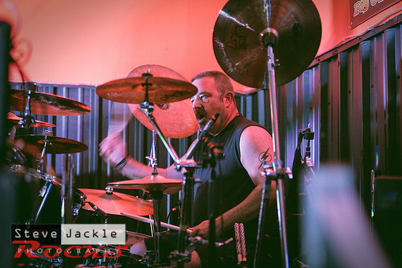 Neal Dennis on drums