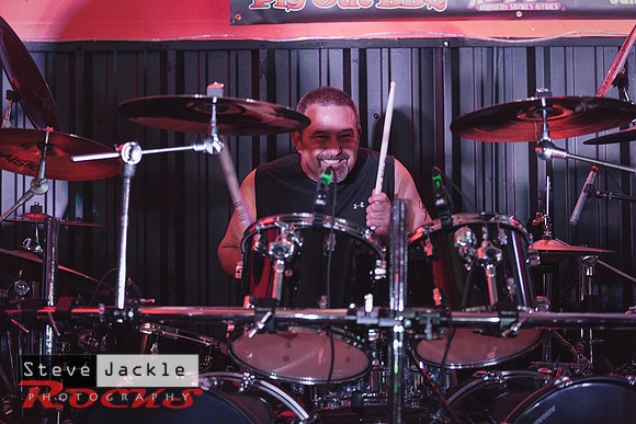 Neal Dennis on drums