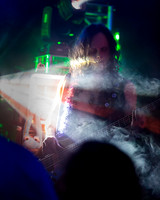 Scott Nichols in smoke
