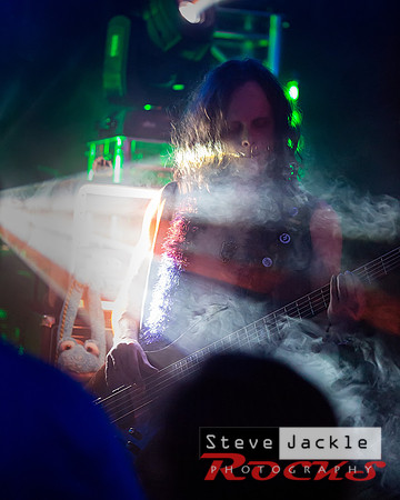 Scott Nichols in smoke