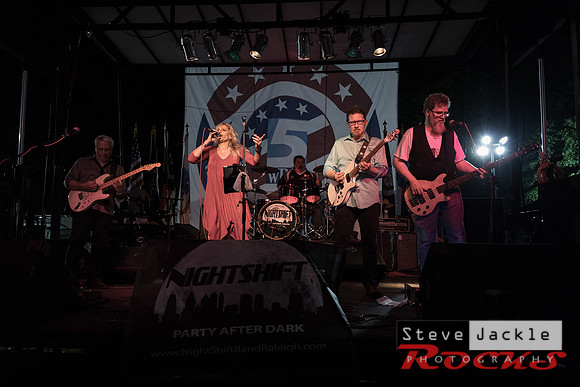 Nightshift band: Live @ WRAL Freedom Balloonfest 2017