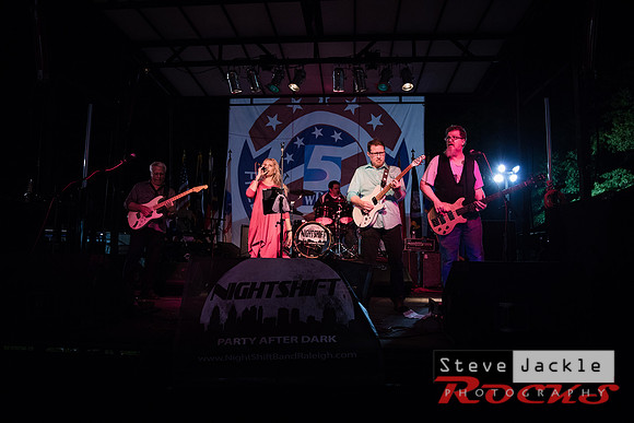 Nightshift band: Live @ WRAL Freedom Balloonfest 2017