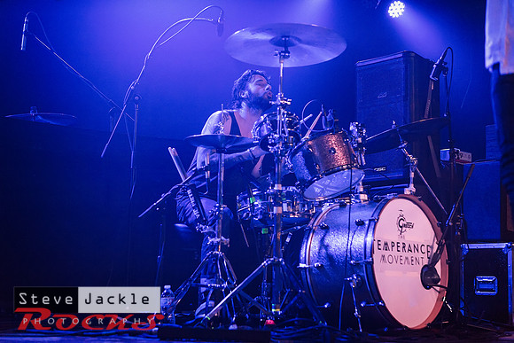 Damon Wilson drives the beat of The Temperance Movement