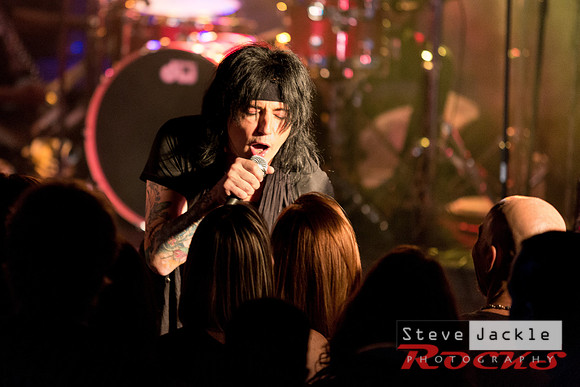 L.A. Guns live at Whiskey Room in Raleigh 4/19/2014