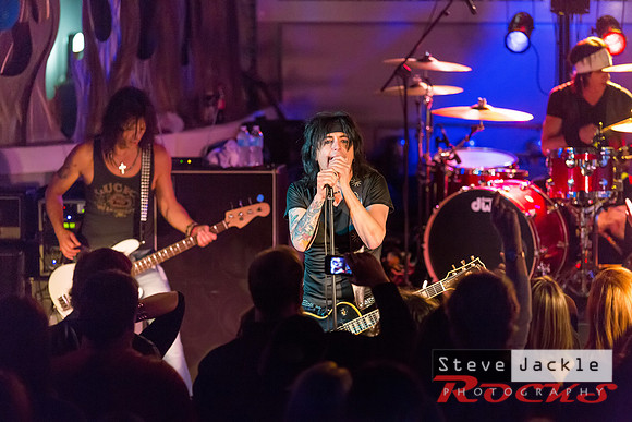 L.A. Guns live at Whiskey Room in Raleigh 4/19/2014