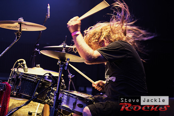 Lexx Luthor: Greg Evans on the Drums