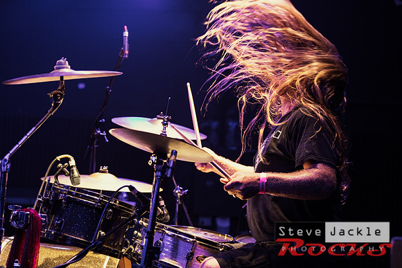 Lexx Luthor: Greg Evans on the Drums