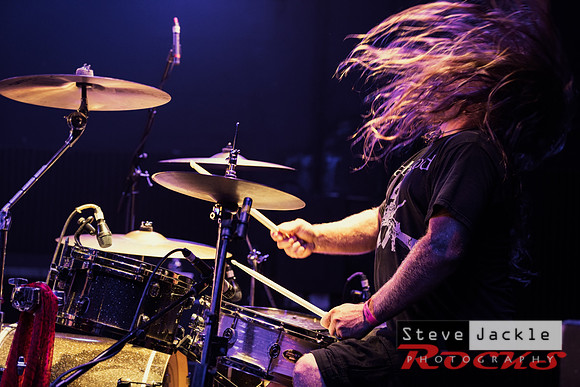 Lexx Luthor: Greg Evans on the Drums