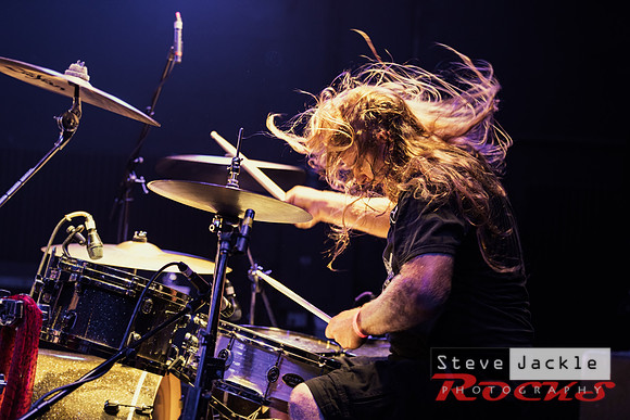 Lexx Luthor: Greg Evans on the Drums