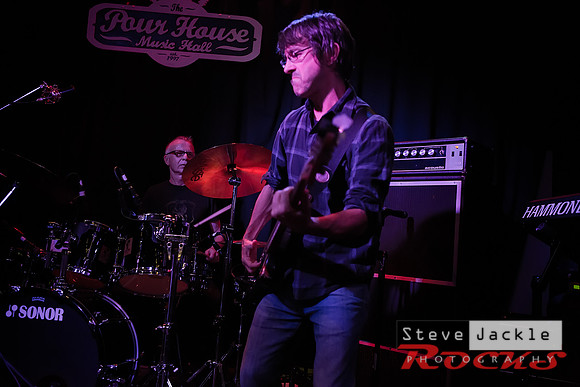 Bass player Bobby Patterson grooves at My 3 Sons Trio CD Release