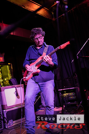 Songwriter and guitarist Pete Petty jamming at Pour House during
