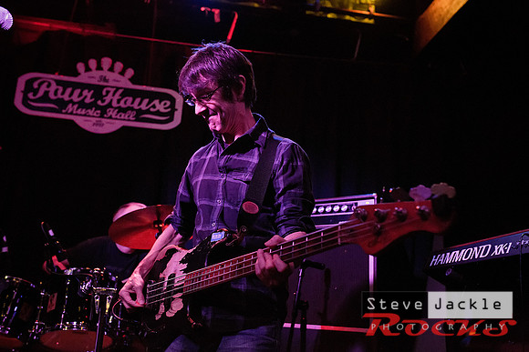 Bass player Bobby Patterson grooves at My 3 Sons Trio CD Release