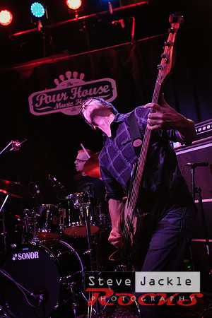 Bass player Bobby Patterson grooves at My 3 Sons Trio CD Release