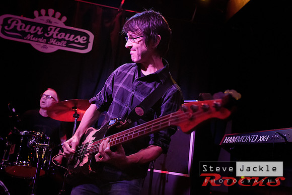 Bass player Bobby Patterson grooves at My 3 Sons Trio CD Release