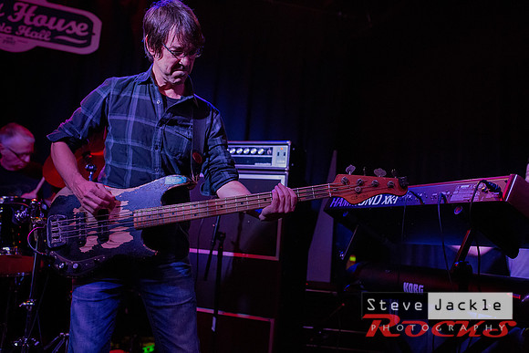 Bass player Bobby Patterson grooves at My 3 Sons Trio CD Release