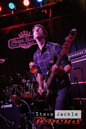 Bass player Bobby Patterson grooves at My 3 Sons Trio CD Release