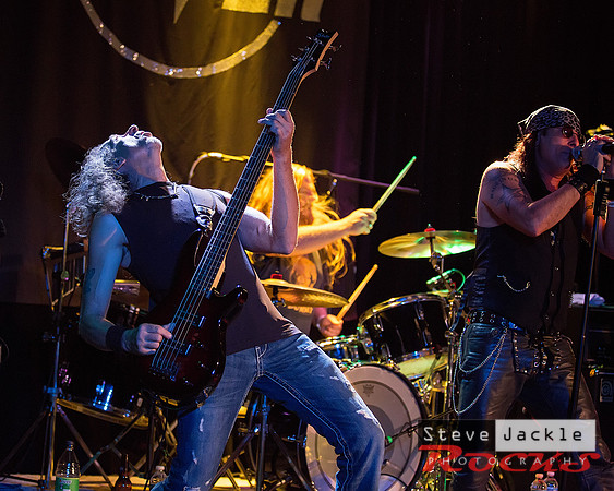 Tony Rock:  lead vocals  John Roebuck bass Lexx Luthor