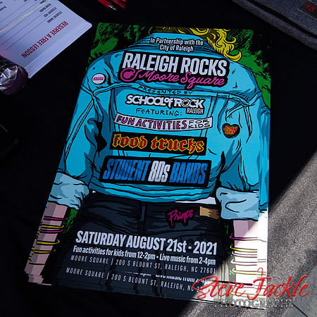 Raleigh School Of Rock rocks Moores Square