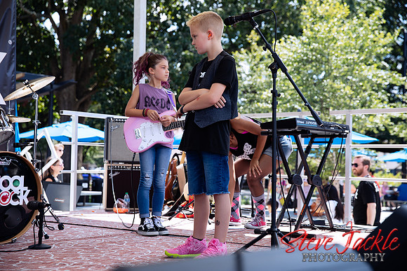 Raleigh School Of Rock rocks Moores Square