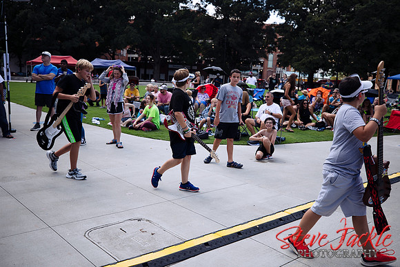 Raleigh School Of Rock rocks Moores Square