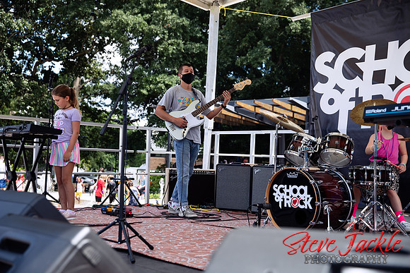 Raleigh School Of Rock rocks Moores Square