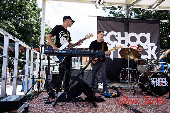 Raleigh School Of Rock rocks Moores Square