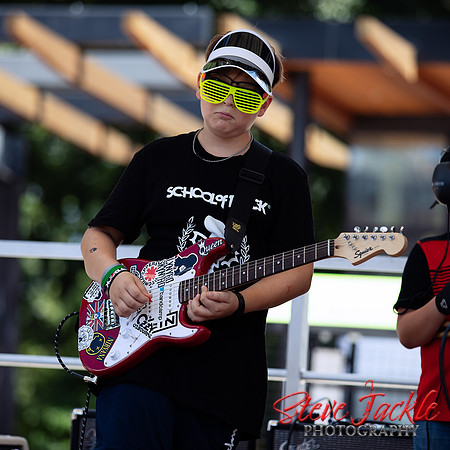 Raleigh School Of Rock rocks Moores Square