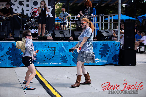 Raleigh School Of Rock rocks Moores Square