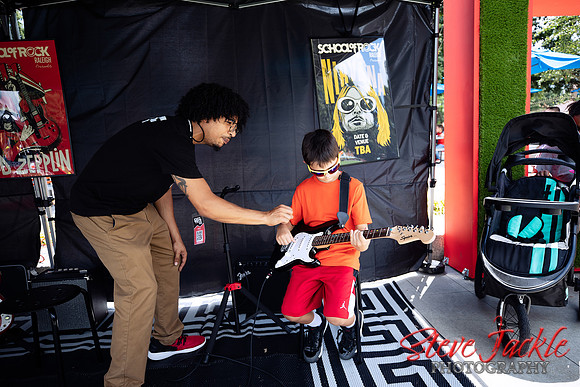 Raleigh School Of Rock rocks Moores Square