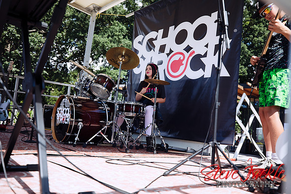 Raleigh School Of Rock rocks Moores Square