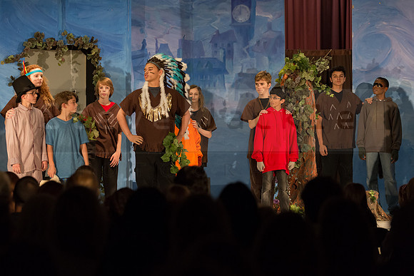 Peter Pan Jr. Play: Hillburn Academy April 2016